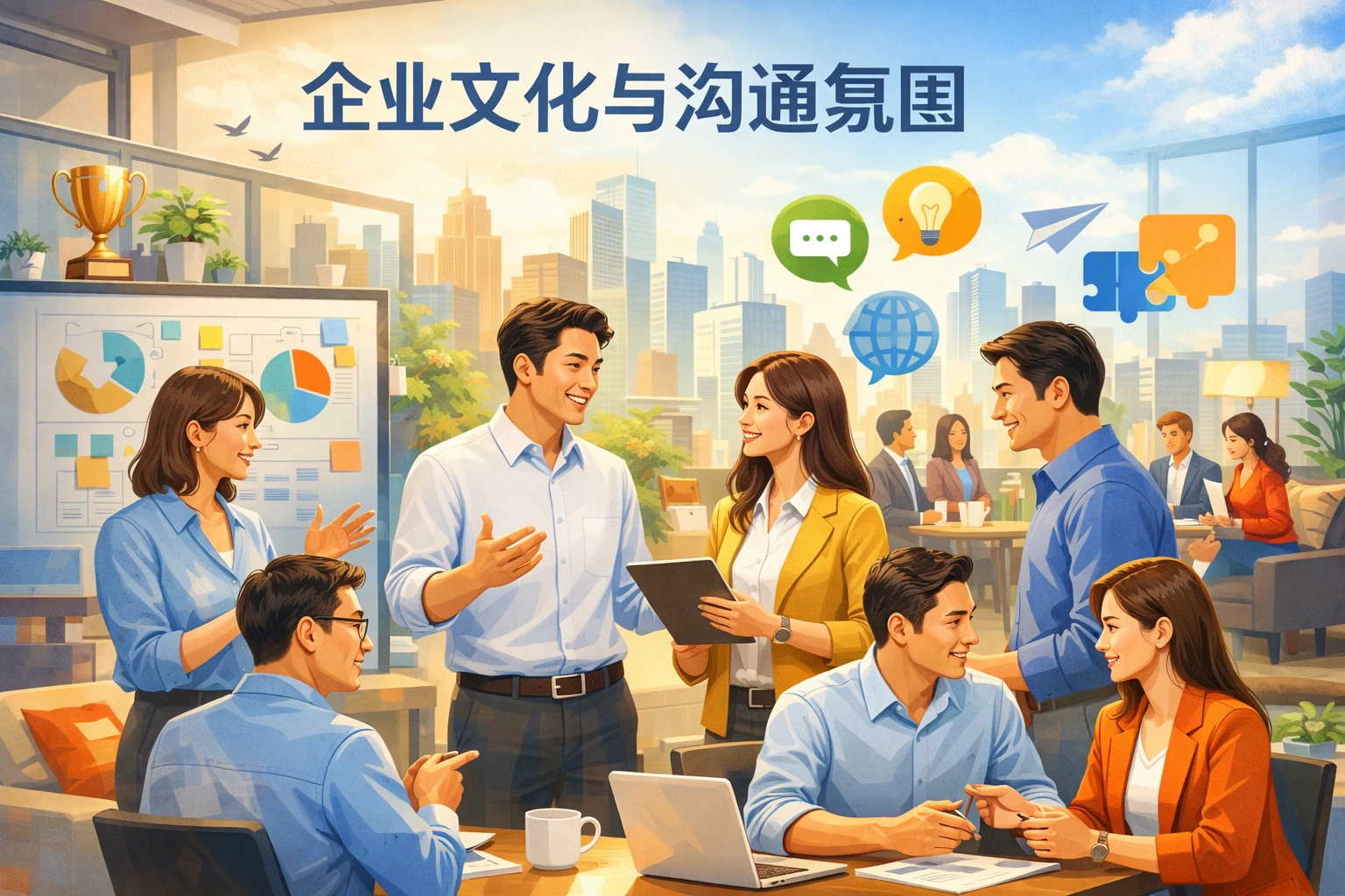 企业文化与沟通氛围