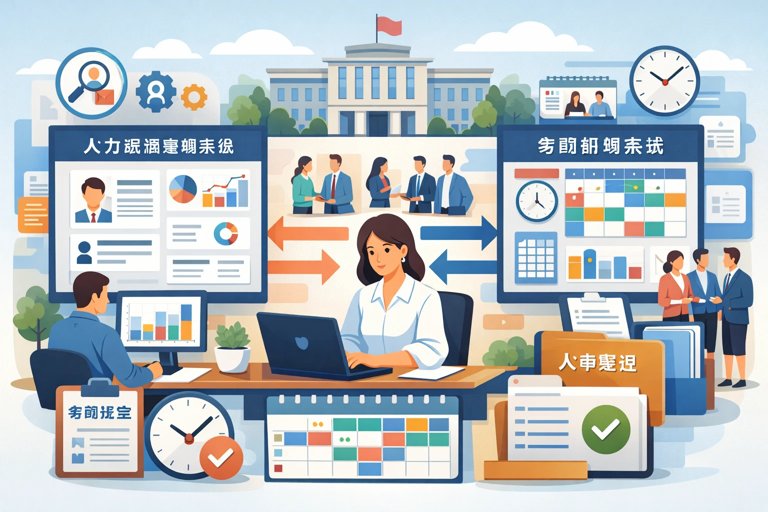 人力资源信息化系统与考勤排班系统在事业单位人事管理中的关键作用