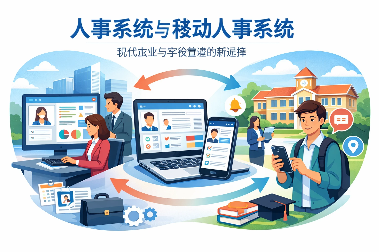 人事系统与移动人事系统：现代企业与学校管理的新选择
