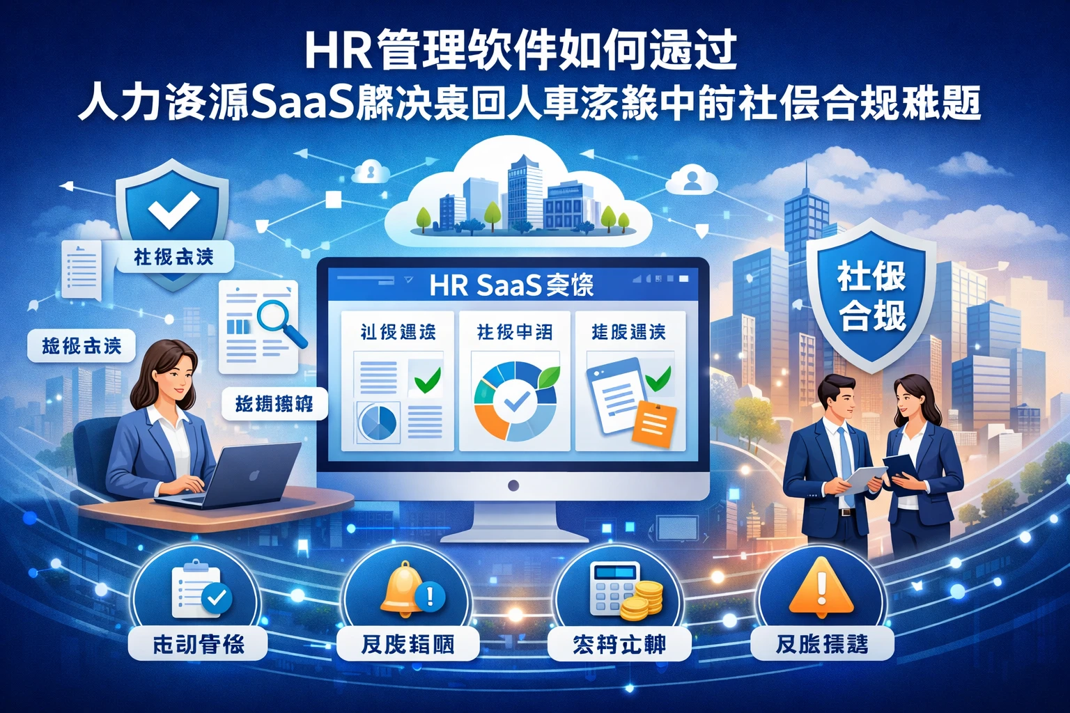 HR管理软件如何通过人力资源SaaS解决集团人事系统中的社保合规难题