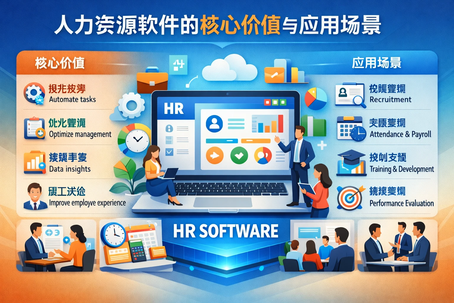 人力资源软件的核心价值与应用场景