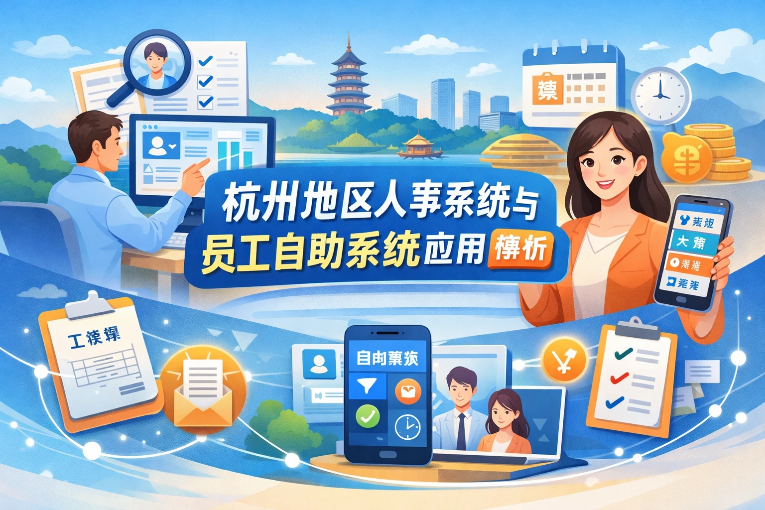 杭州地区人事系统与员工自助系统应用解析