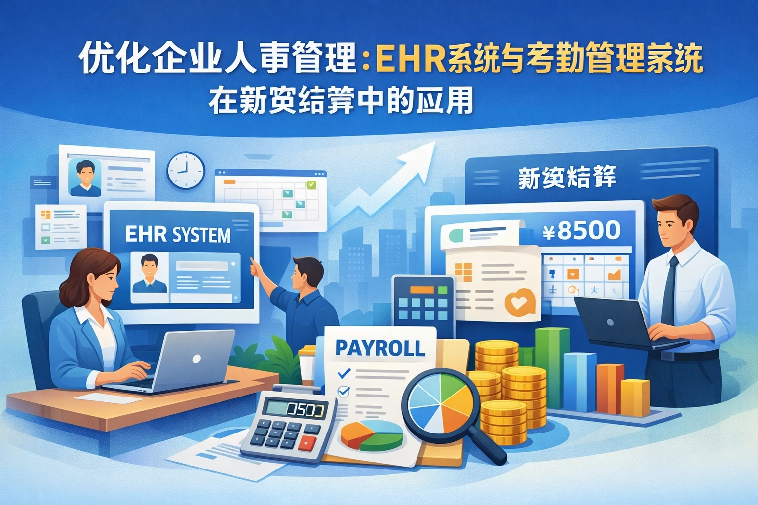 优化企业人事管理：EHR系统与考勤管理系统在薪资结算中的应用