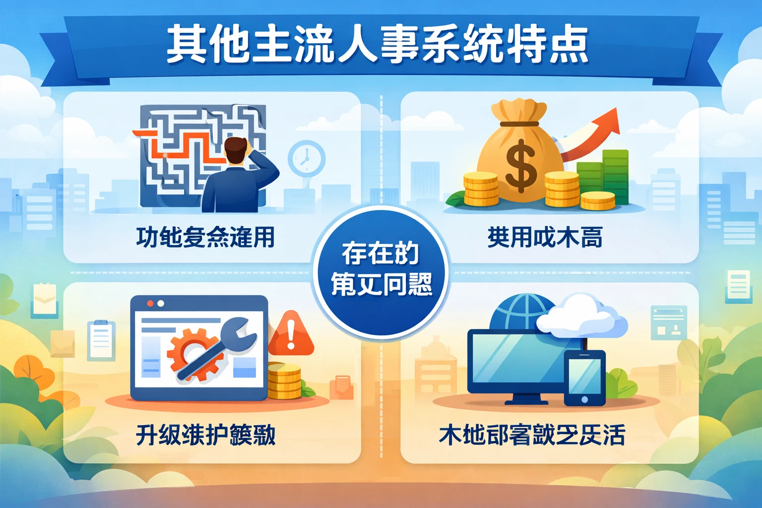 其他主流人事系统特点