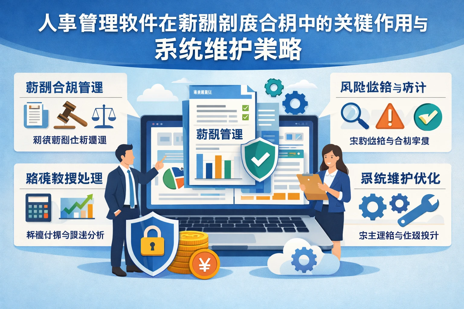 人事管理软件在薪酬制度合规中的关键作用与系统维护策略