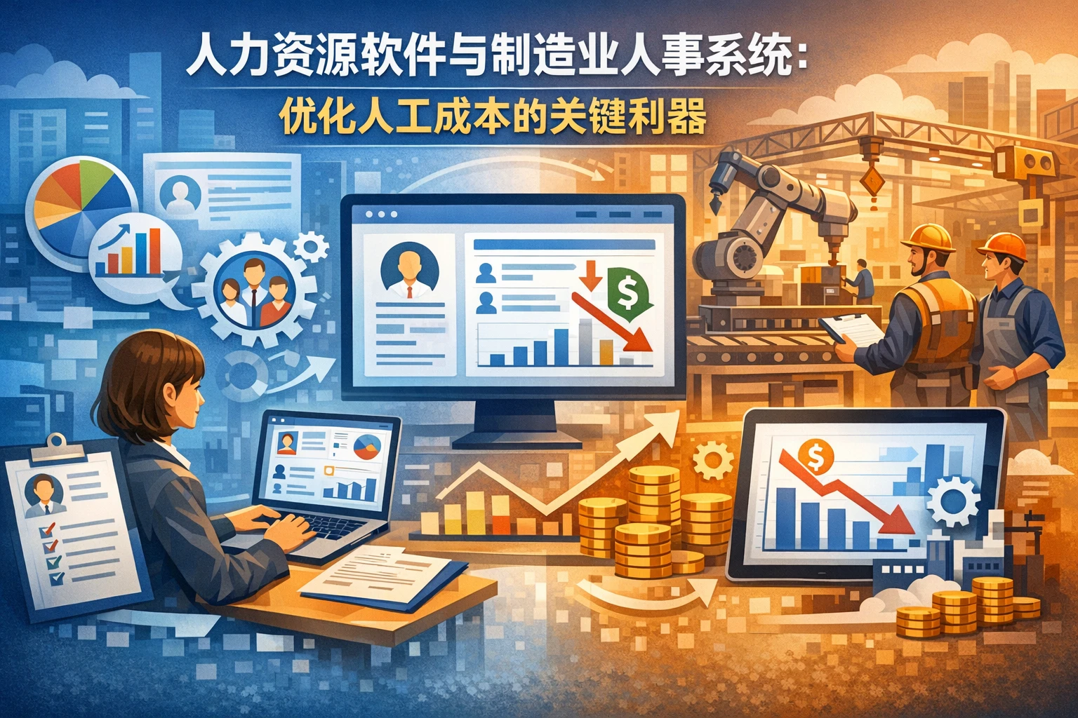 人力资源软件与制造业人事系统：优化人工成本的关键利器