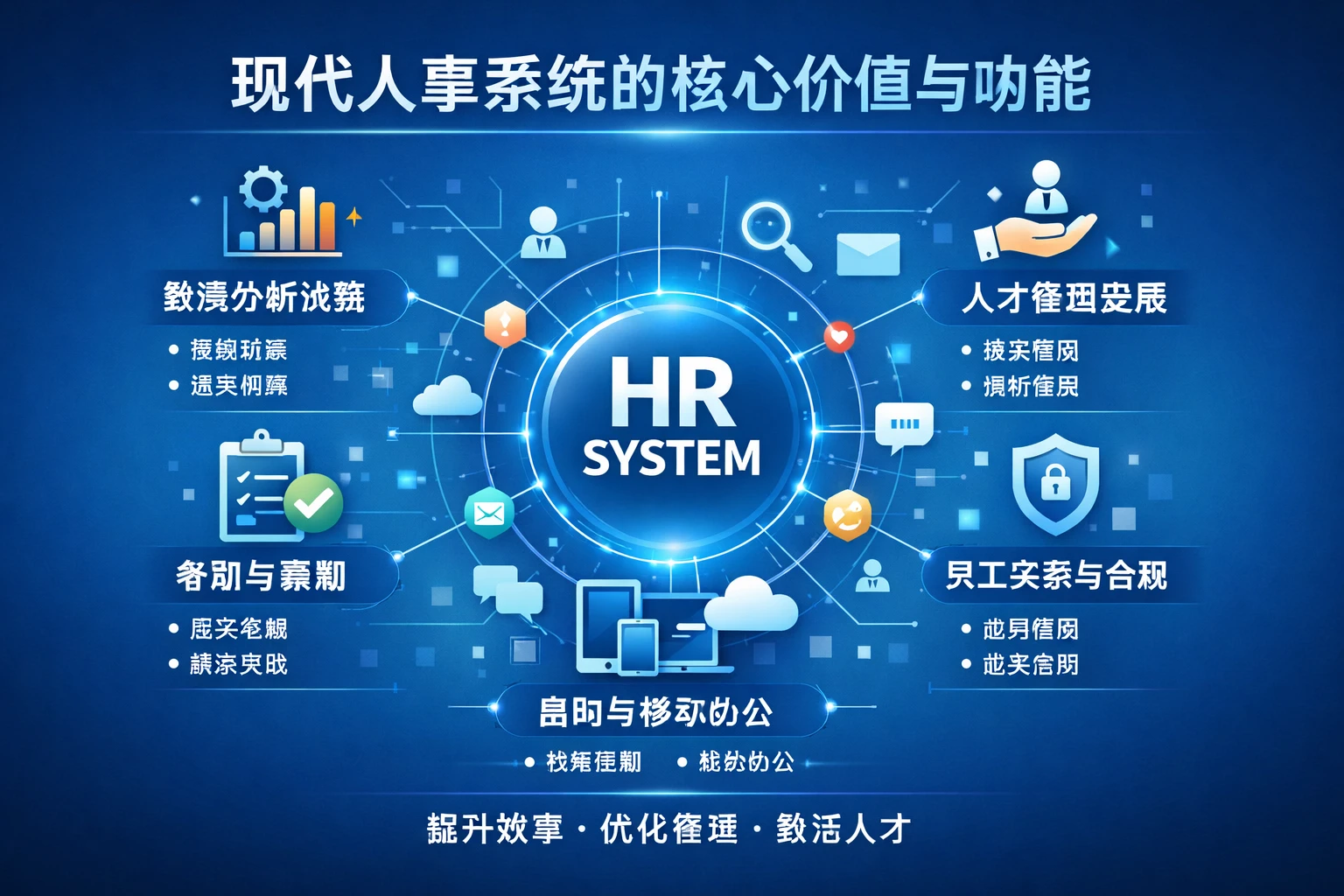 现代人事系统的核心价值与功能