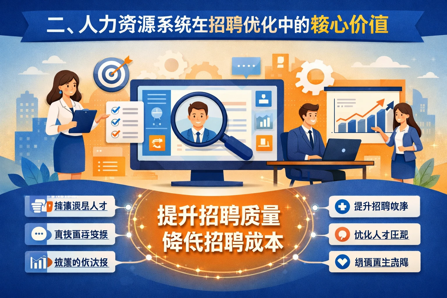 二、人力资源系统在招聘优化中的核心价值