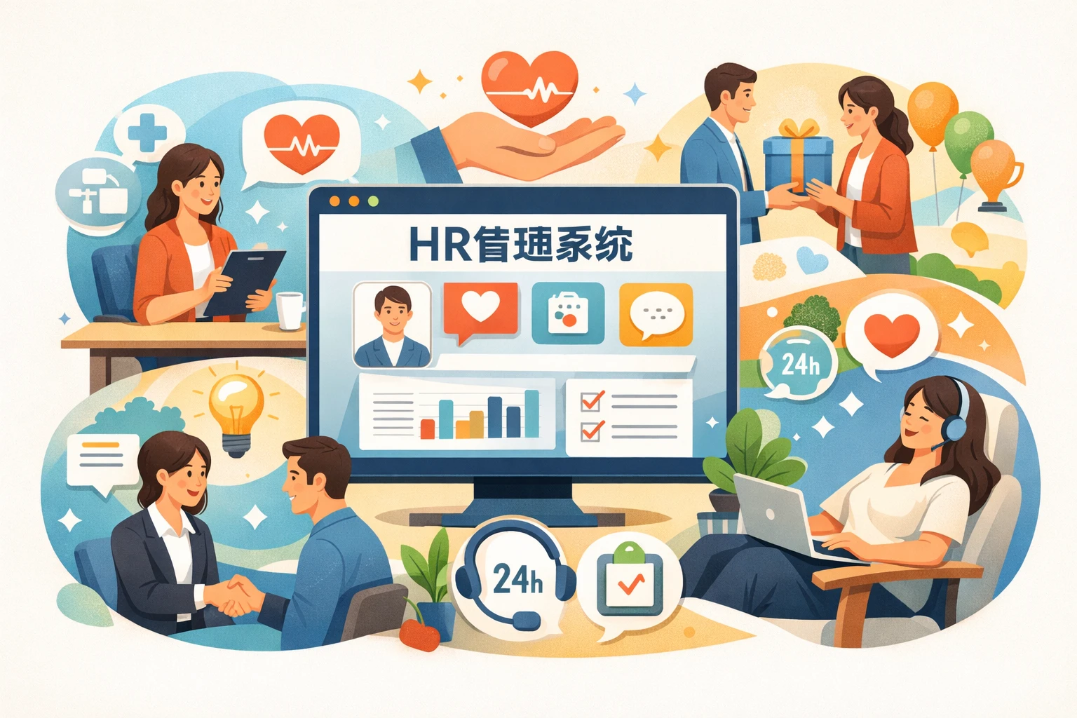 HR管理软件在员工关怀场景中的关键作用