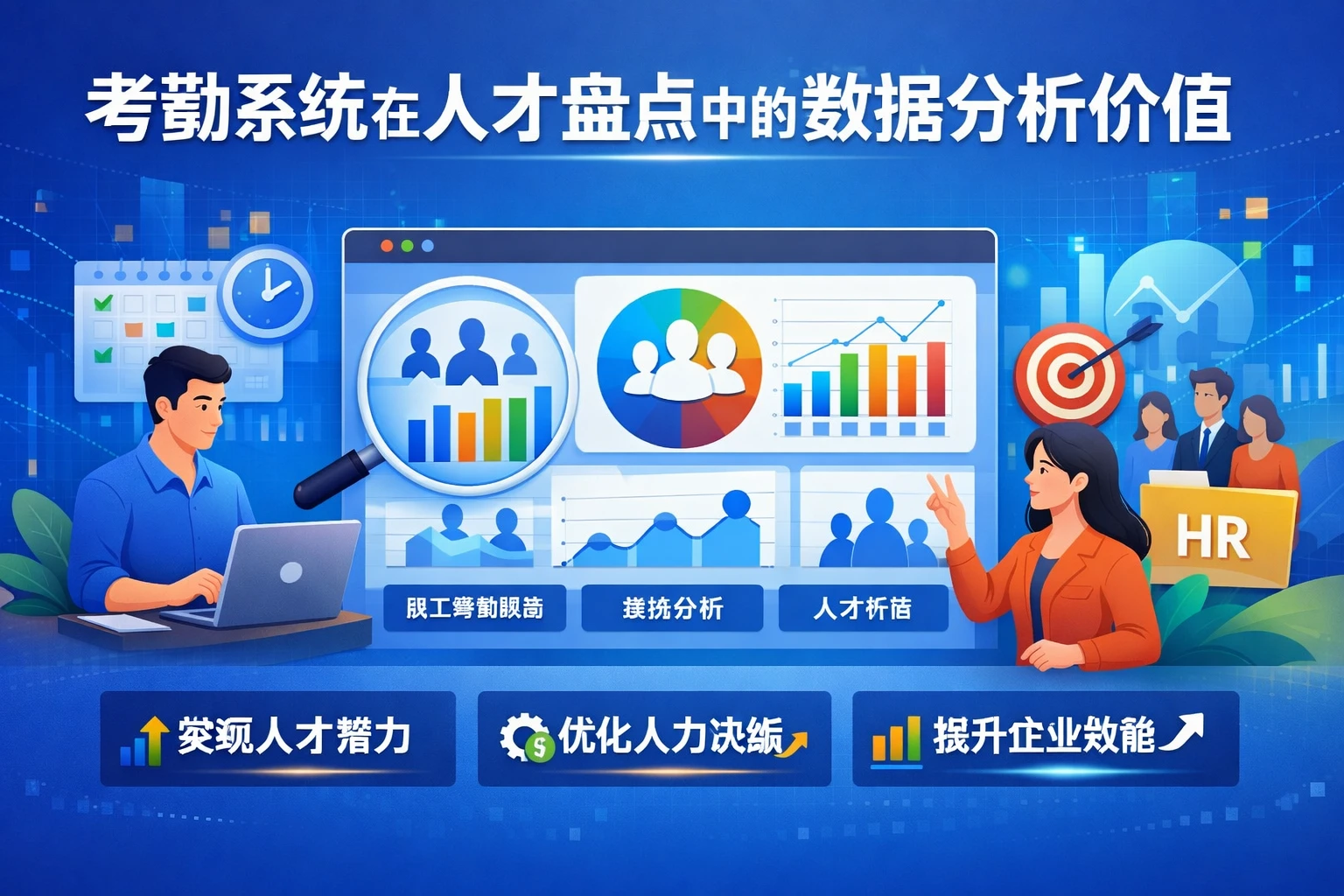 考勤系统在人才盘点中的数据分析价值