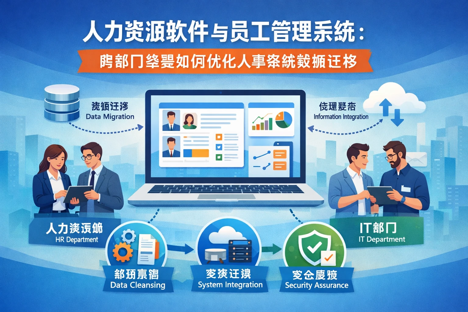 人力资源软件与员工管理系统：跨部门经验如何优化人事系统数据迁移