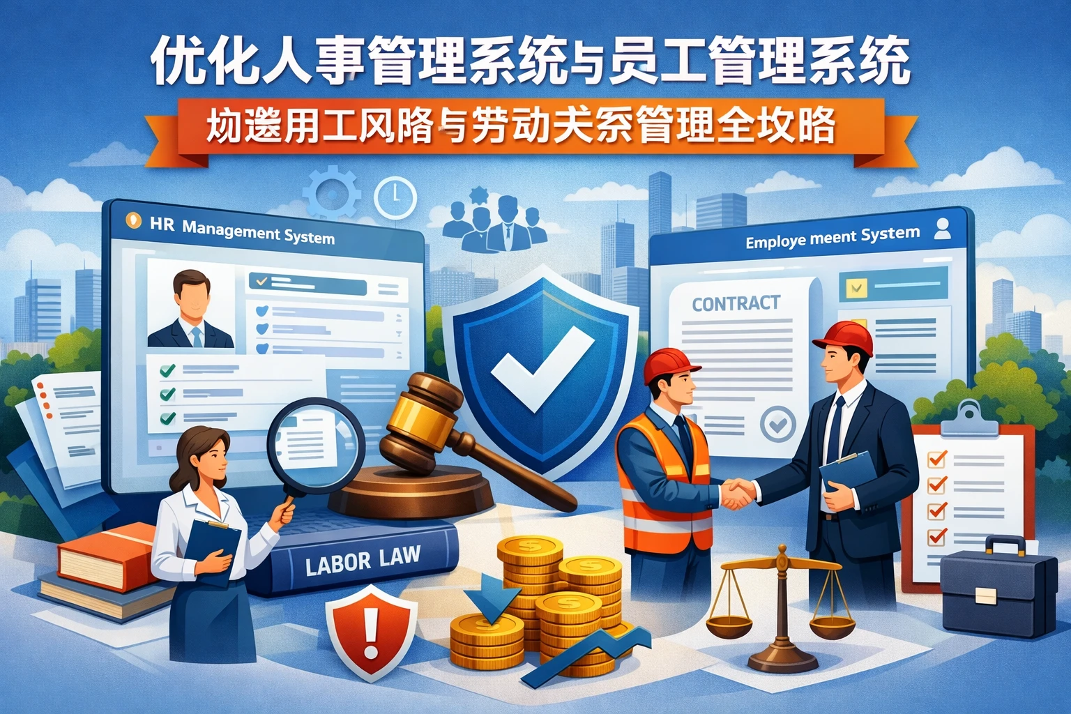优化人事管理系统与员工管理系统:规避用工风险与劳动关系管理全攻略