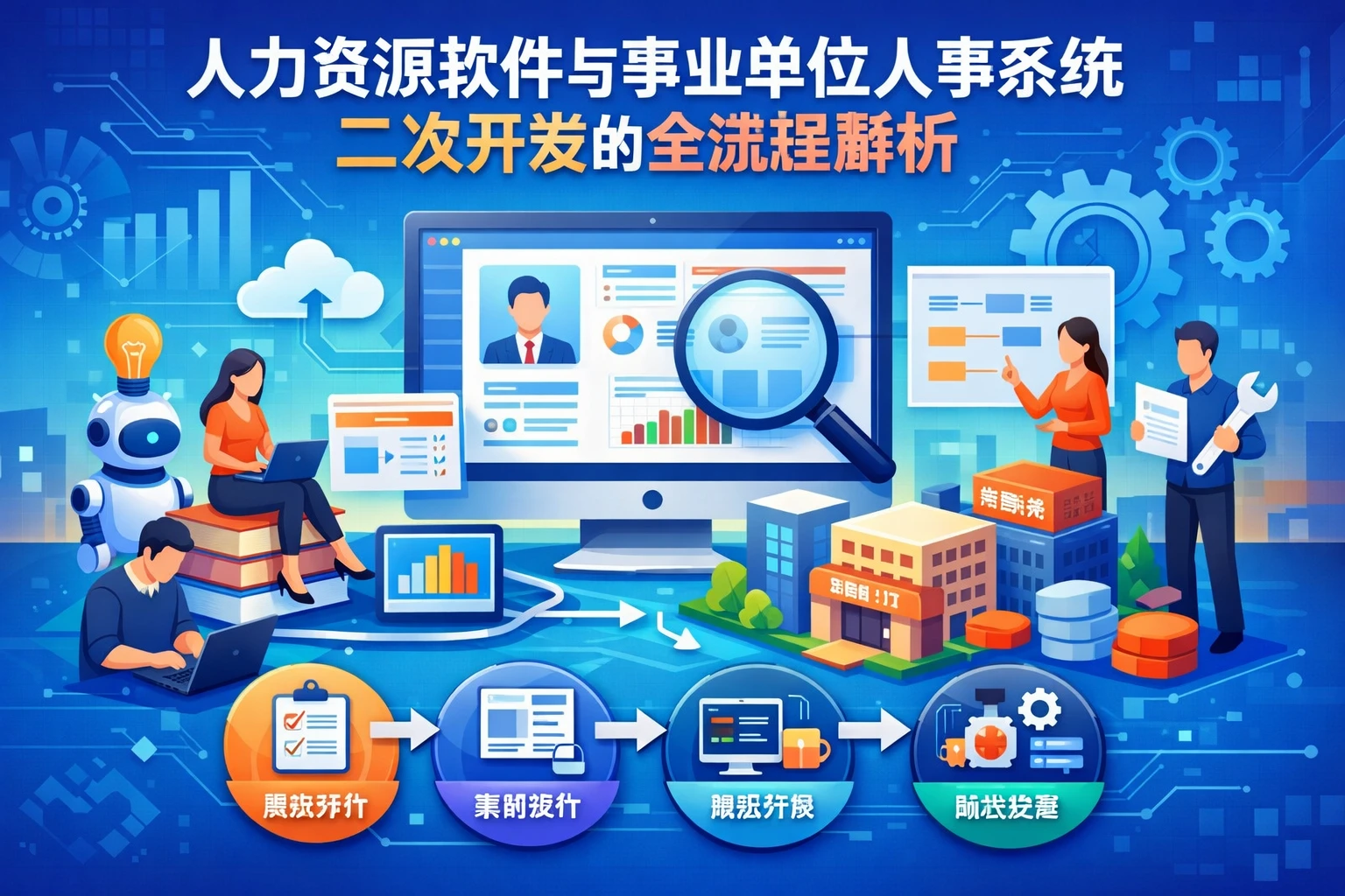 人力资源软件与事业单位人事系统二次开发的全流程解析