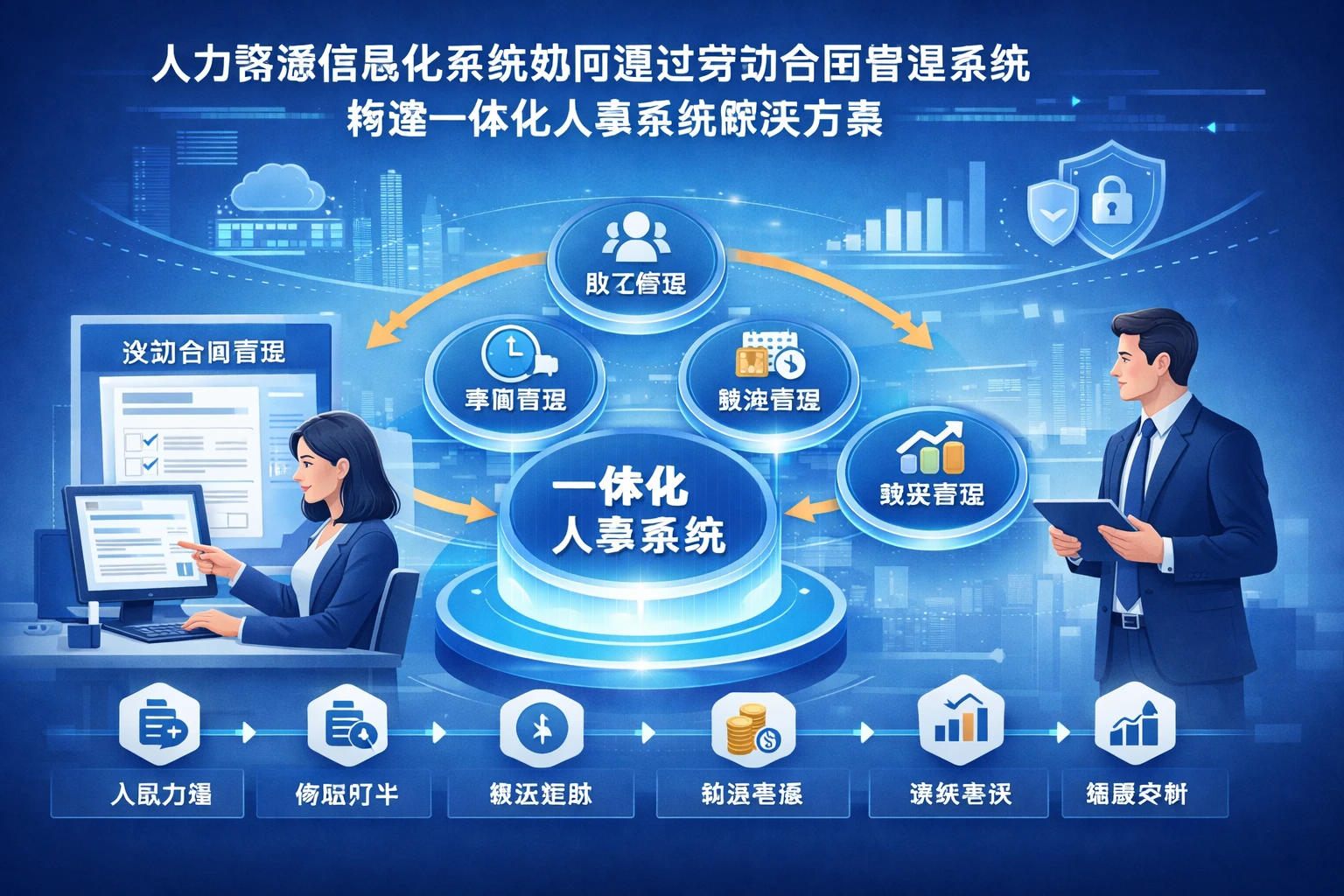 人力资源信息化系统如何通过劳动合同管理系统构建一体化人事系统解决方案