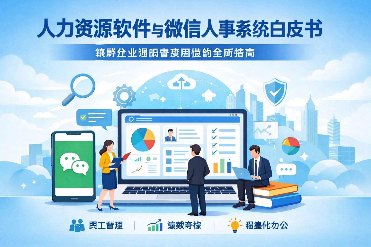 人力资源软件与微信人事系统白皮书：破解企业组织管理困境的全面指南