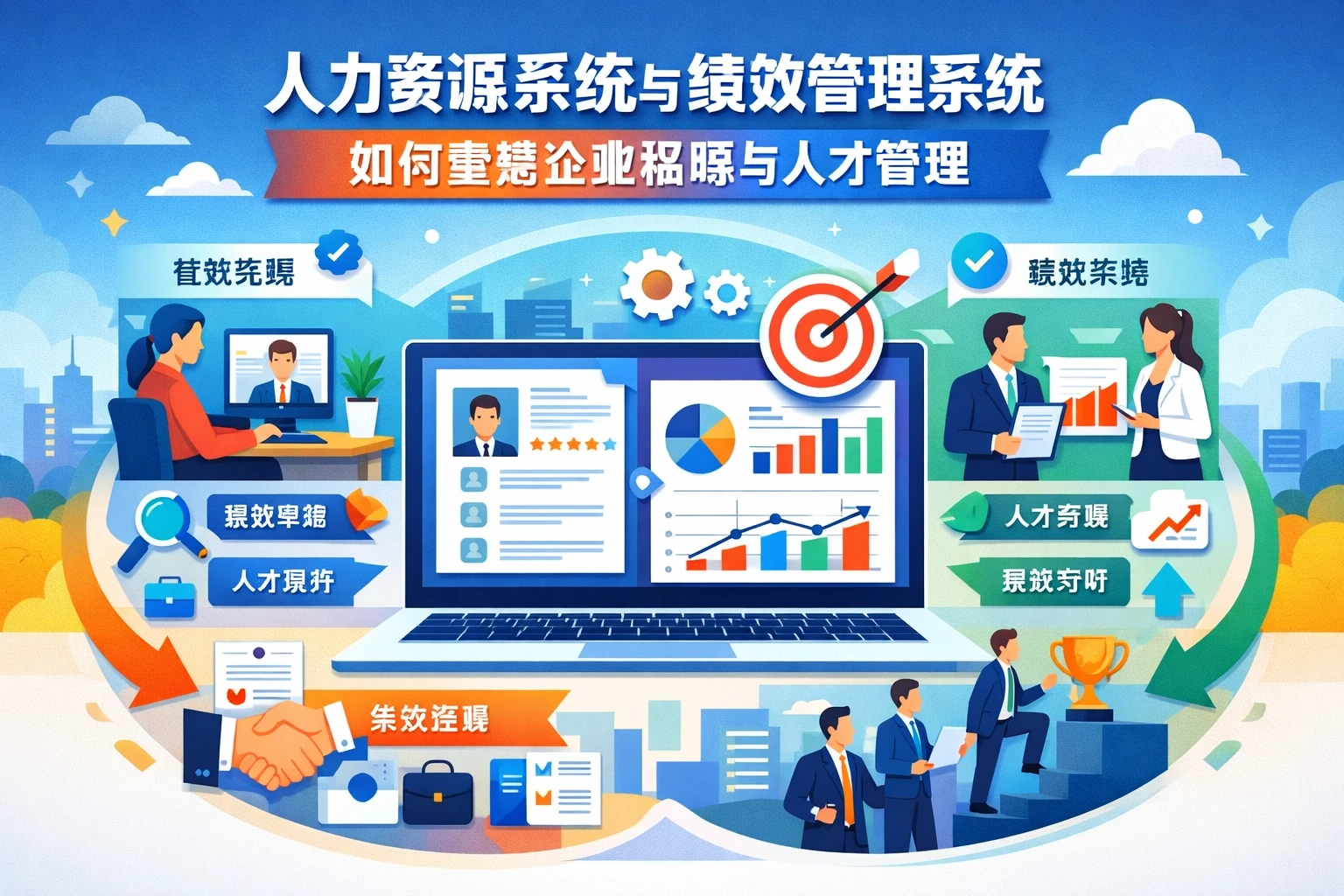 人力资源系统与绩效管理系统如何重塑企业招聘与人才管理