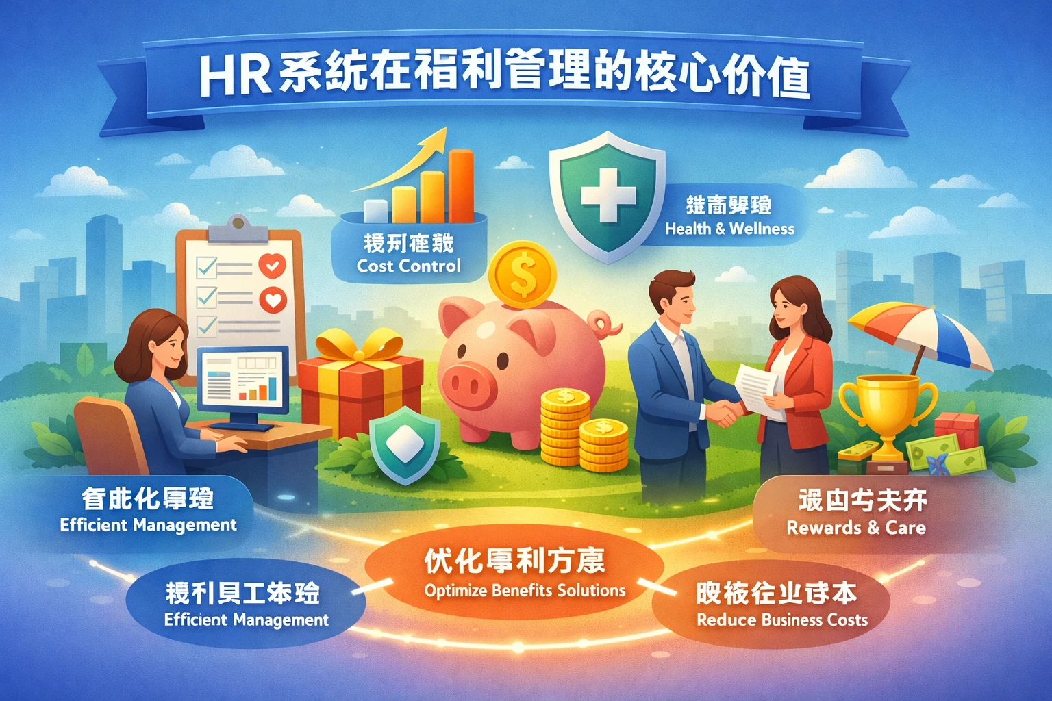 HR系统在福利管理的核心价值