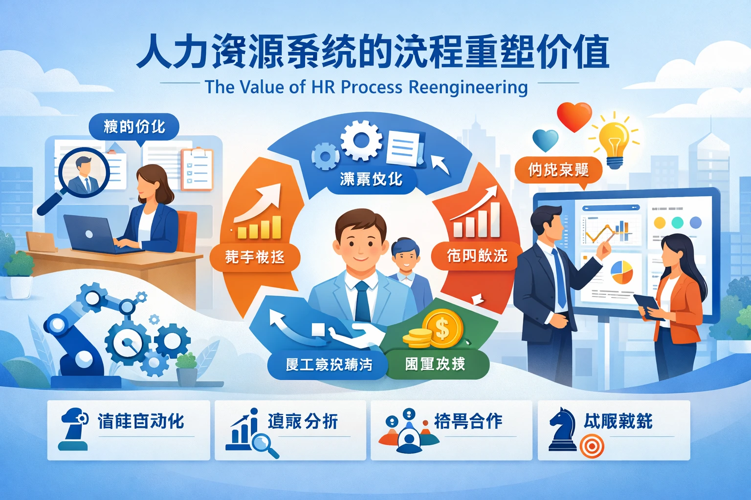 人力资源系统的流程重塑价值