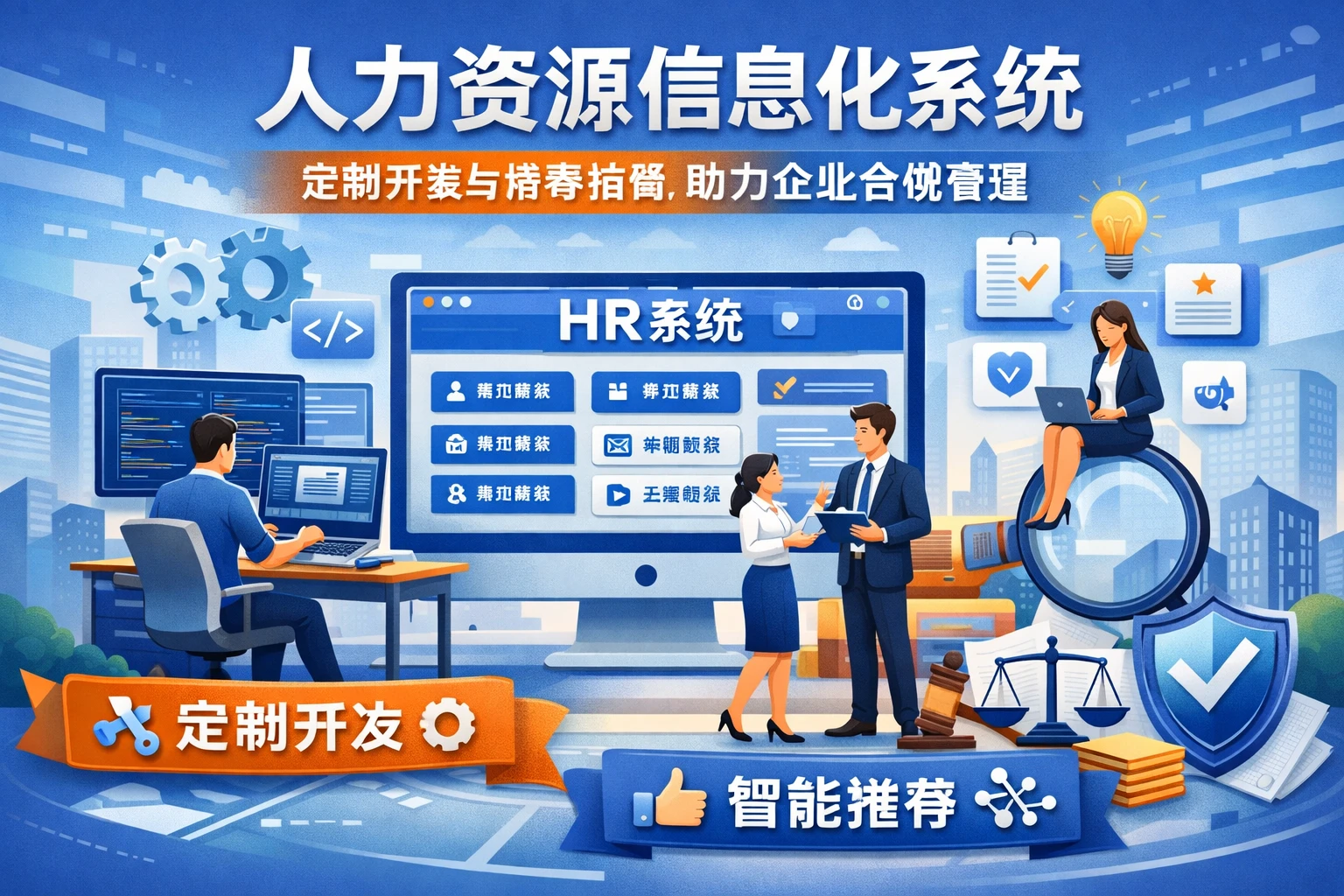 人力资源信息化系统：定制开发与推荐指南助力企业合规管理