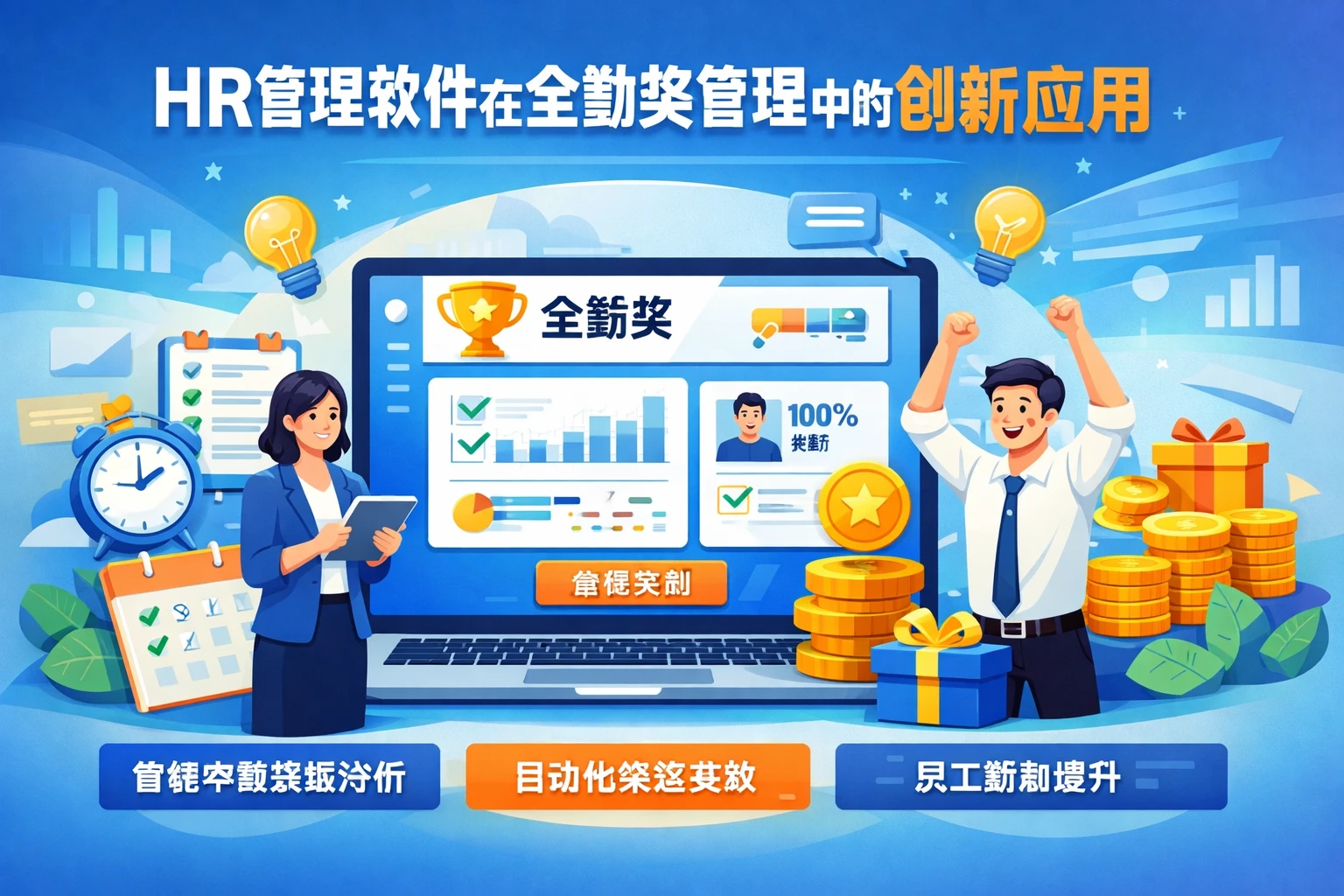 HR管理软件在全勤奖管理中的创新应用