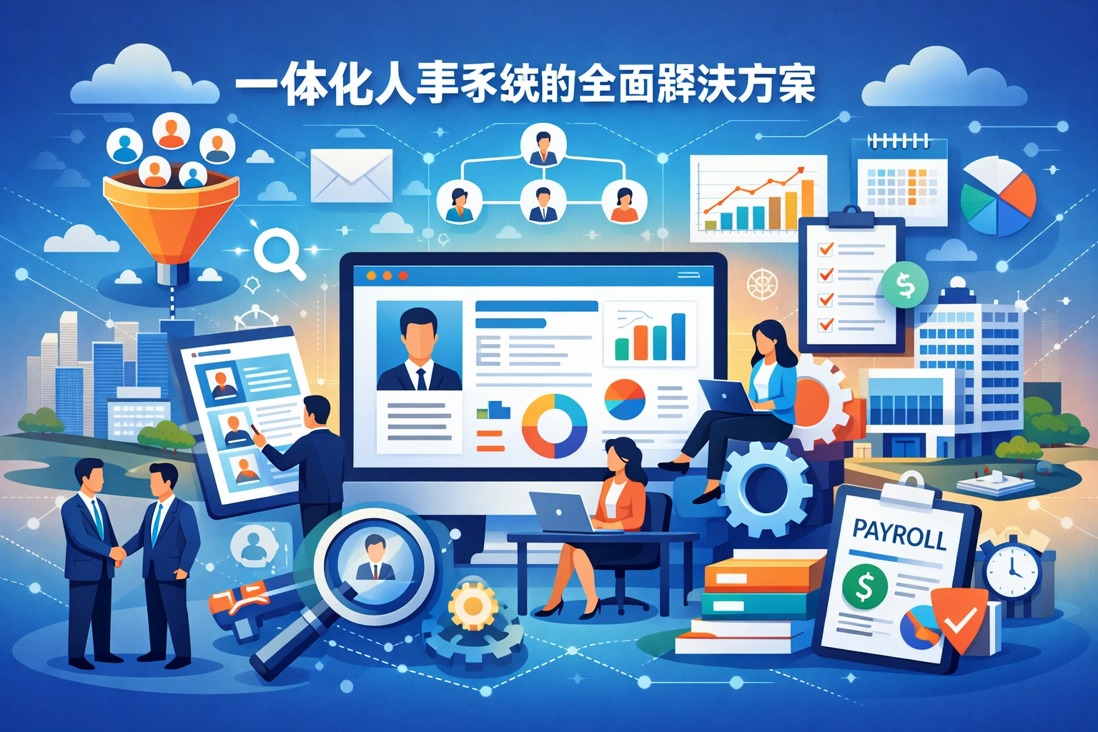 一体化人事系统的全面解决方案