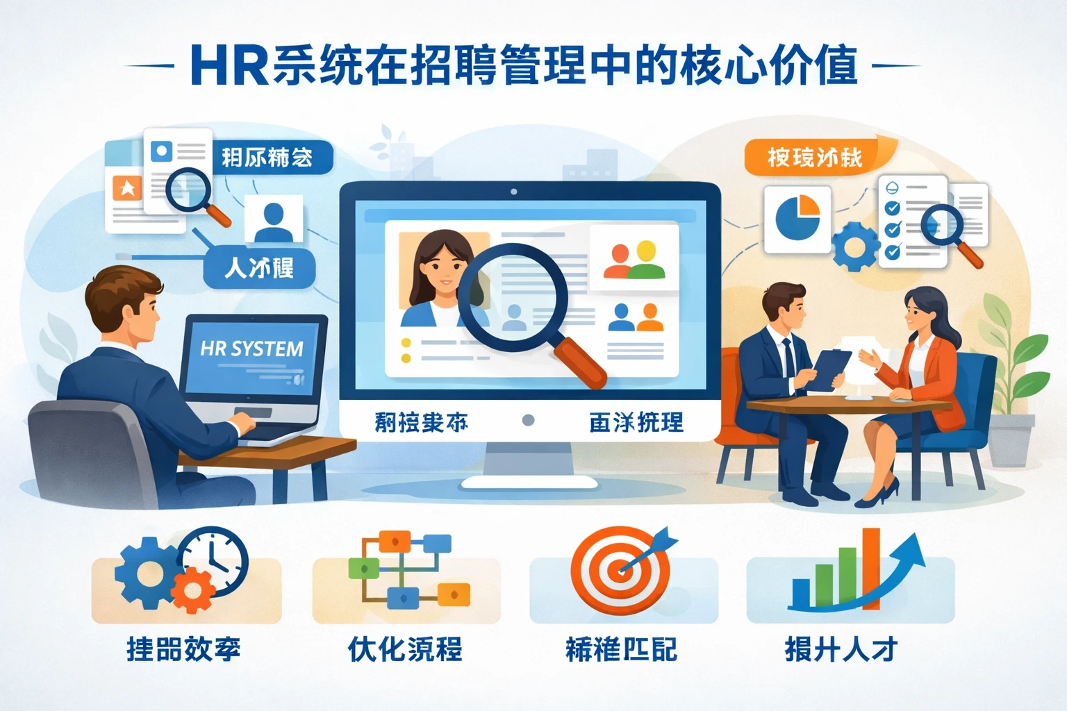 HR系统在招聘管理中的核心价值