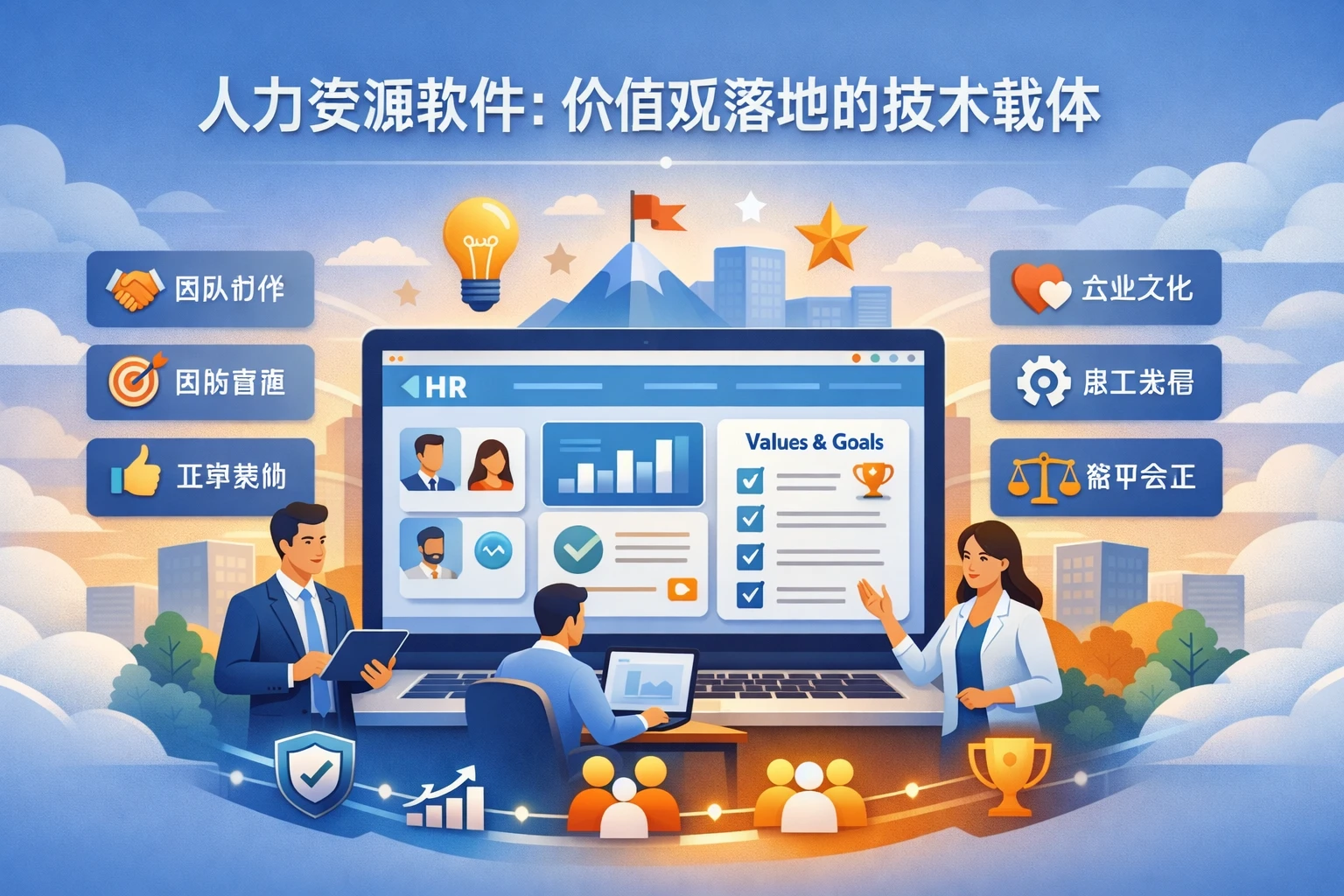 人力资源软件：价值观落地的技术载体