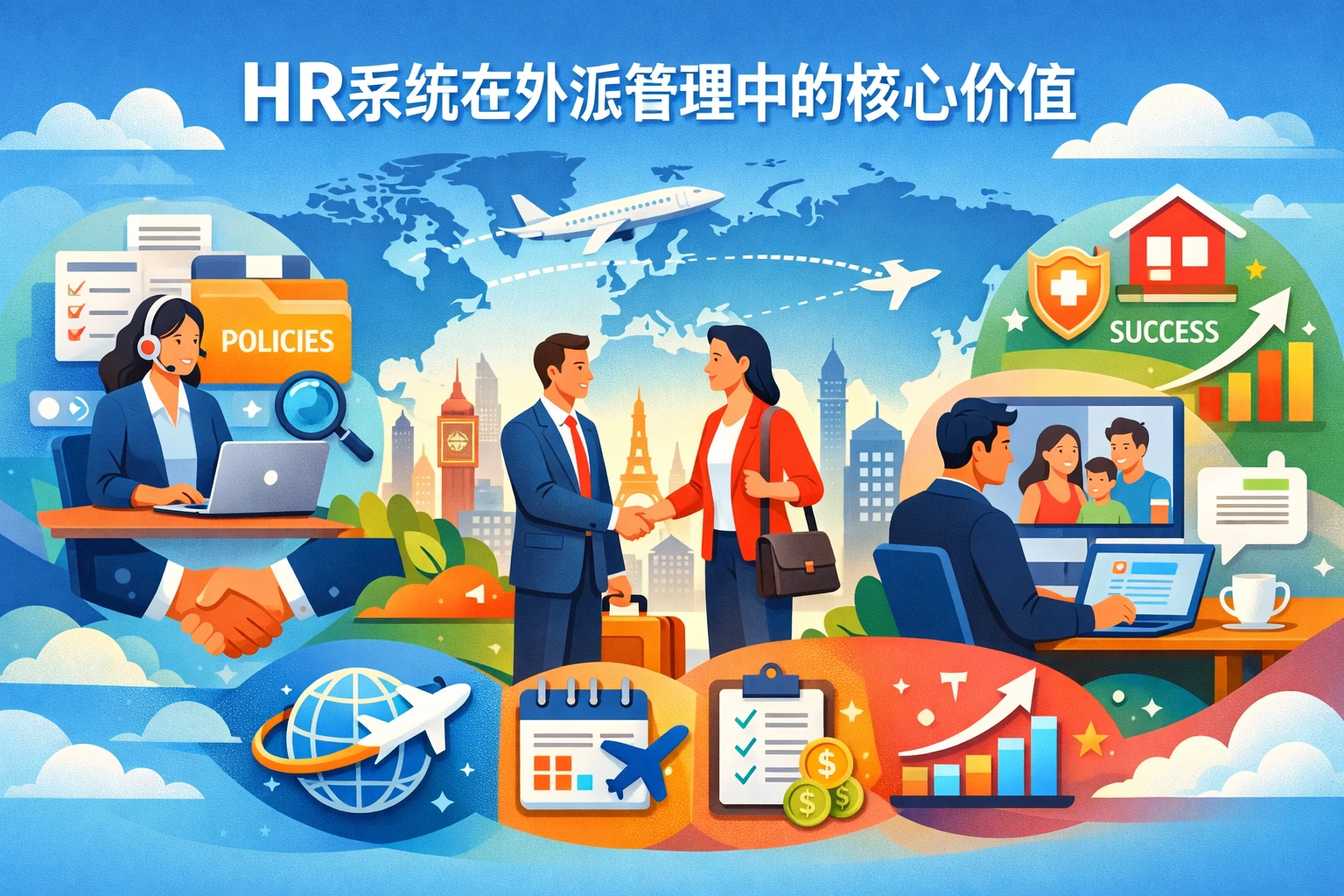 HR系统在外派管理中的核心价值