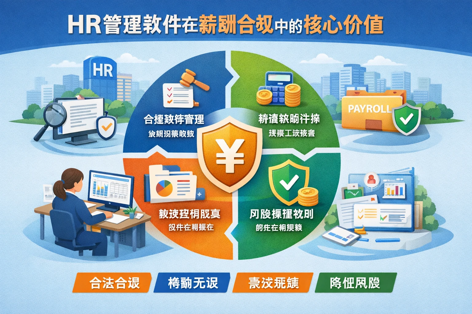 HR管理软件在薪酬合规中的核心价值