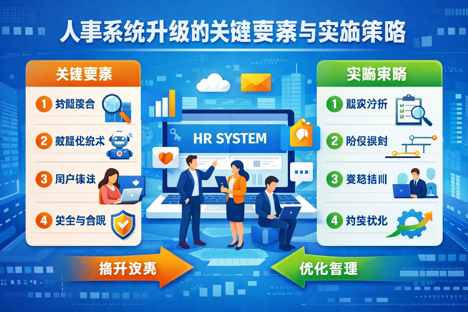 人事系统升级的关键要素与实施策略