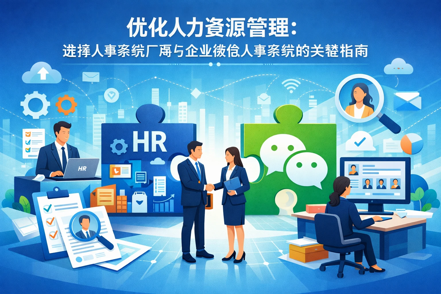 优化人力资源管理：选择人事系统厂商与企业微信人事系统的关键指南