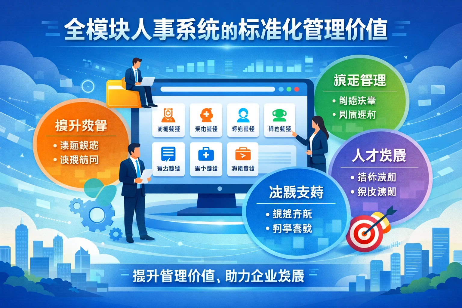 全模块人事系统的标准化管理价值