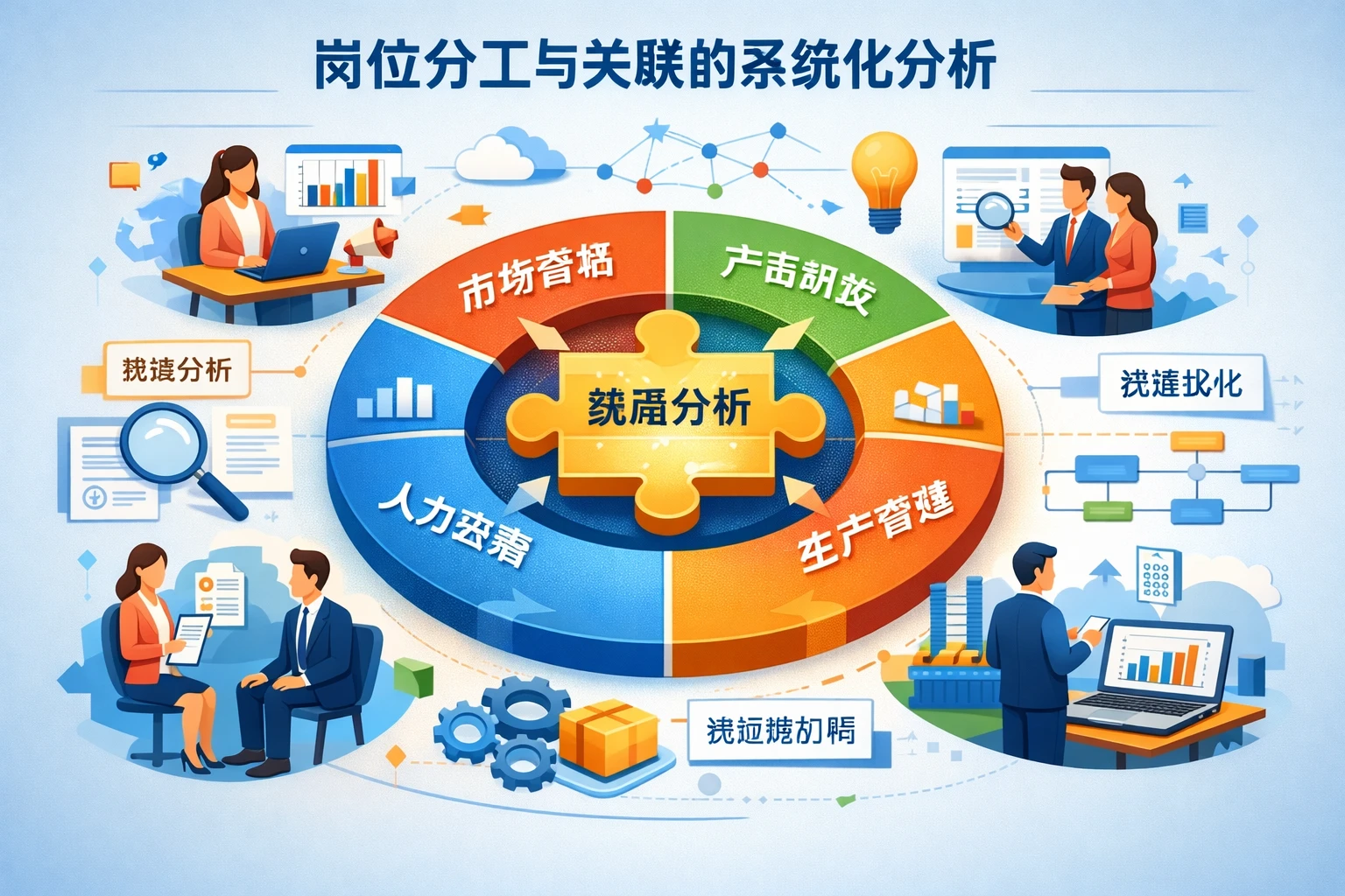 岗位分工与关联的系统化分析