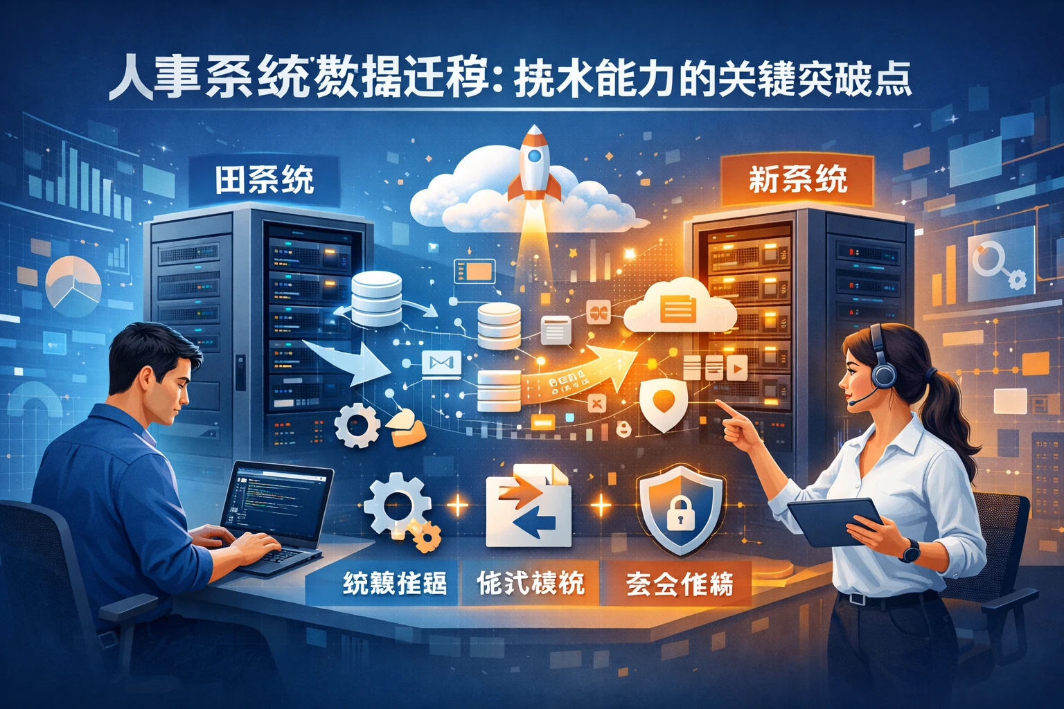 人事系统数据迁移：技术能力的关键突破点