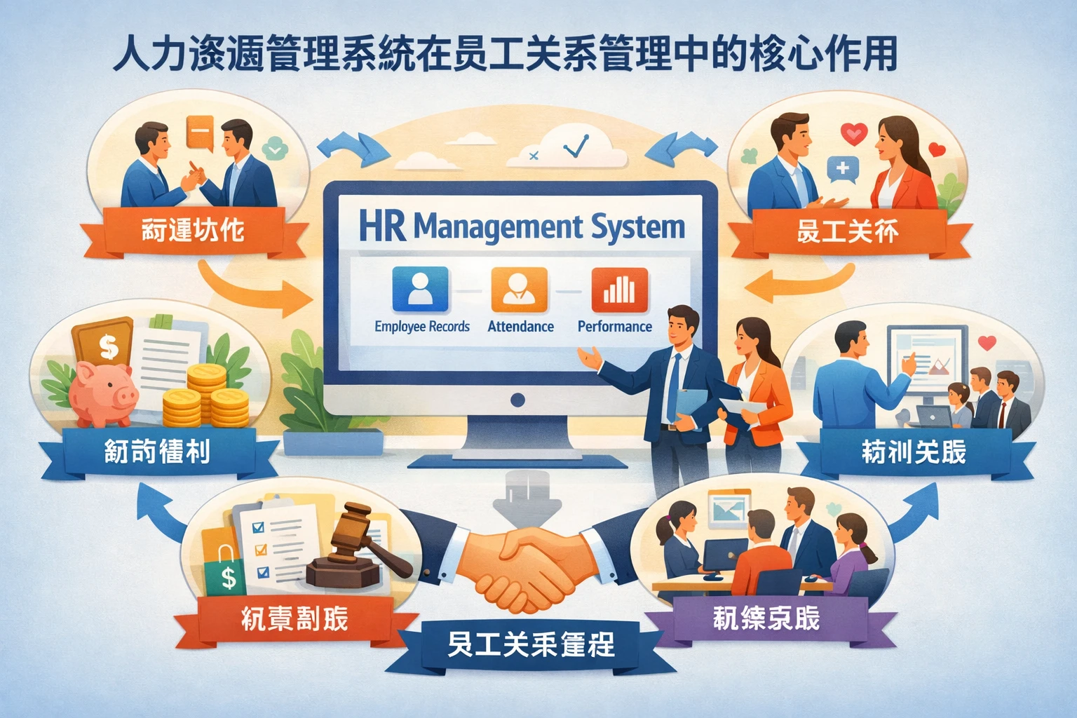 人力资源管理系统在员工关系管理中的核心作用