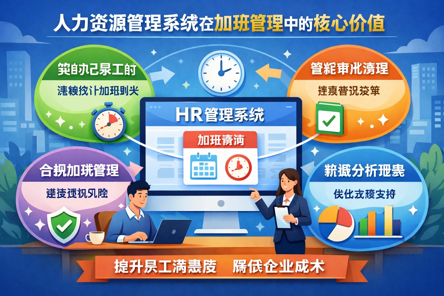 人力资源管理系统在加班管理中的核心价值