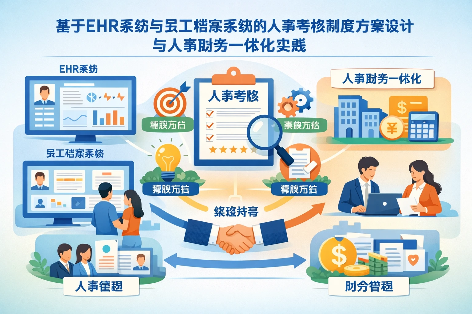 基于EHR系统与员工档案系统的人事考核制度方案设计与人事财务一体化实践