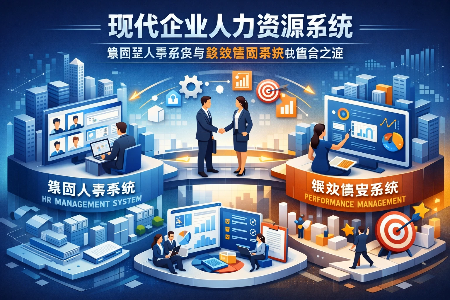现代企业人力资源系统:集团型人事系统与绩效管理系统的整合之道