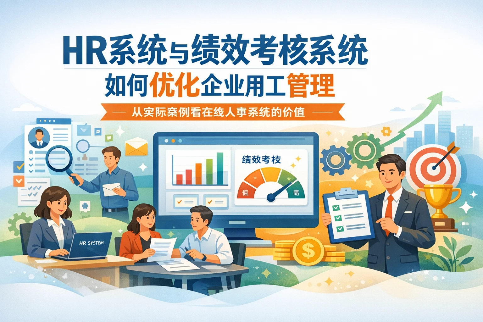 HR系统与绩效考核系统如何优化企业用工管理 - 从实际案例看在线人事系统的价值