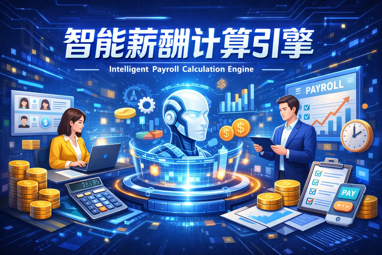 智能薪酬计算引擎