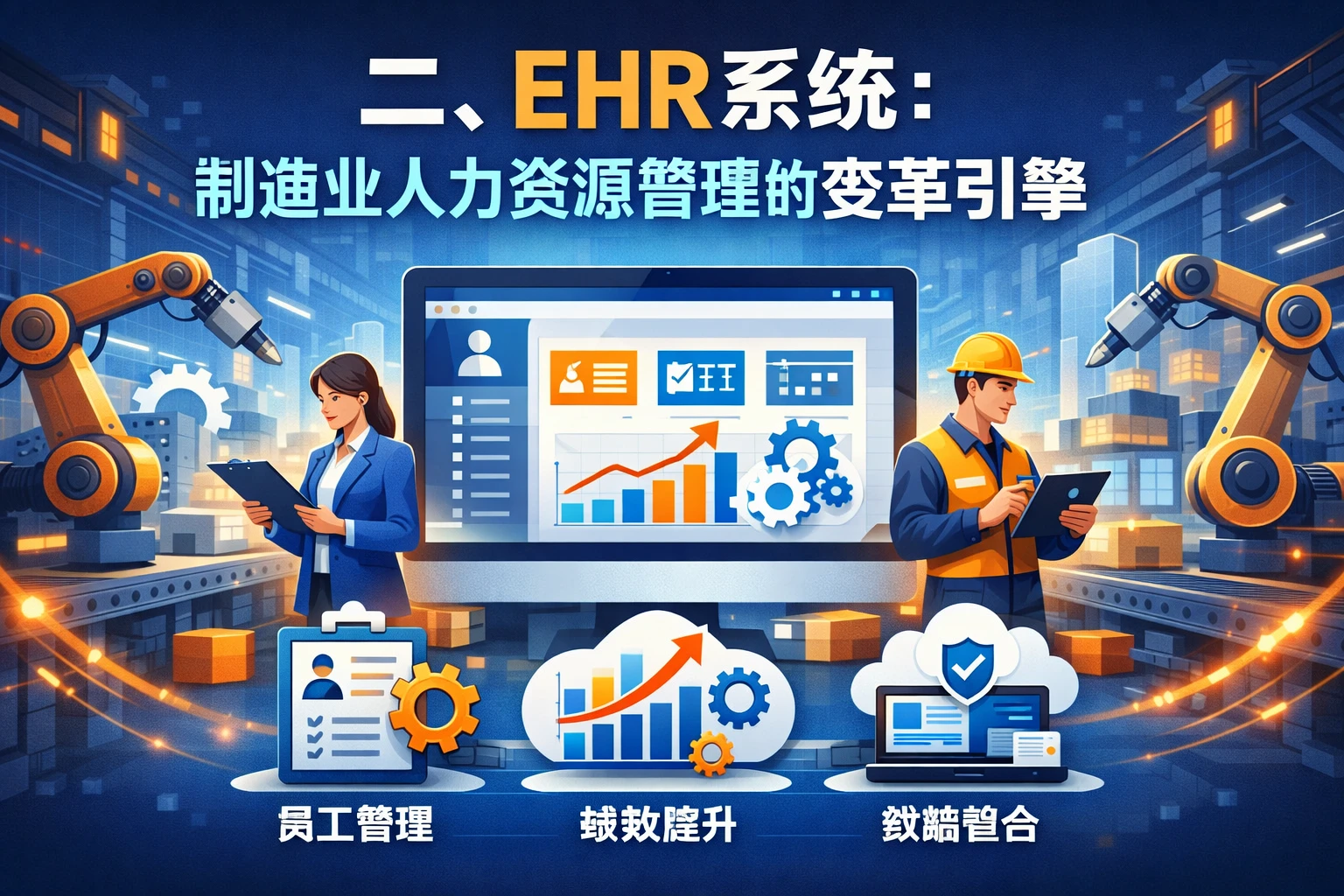 二、EHR系统：制造业人力资源管理的变革引擎