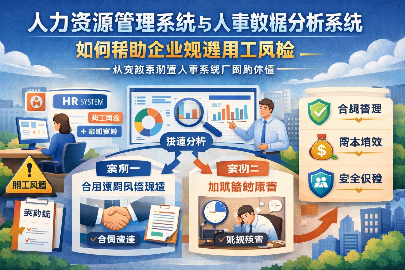 人力资源管理系统与人事数据分析系统如何帮助企业规避用工风险——从实际案例看人事系统厂商的价值