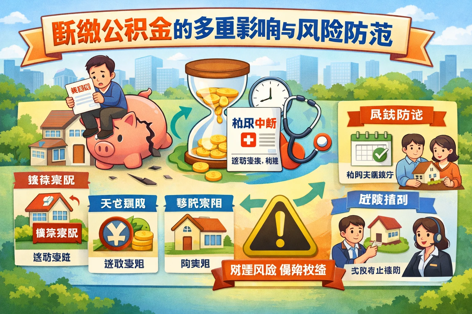 断缴公积金的多重影响与风险防范