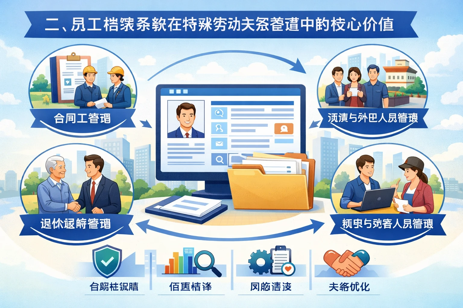 二、员工档案系统在特殊劳动关系管理中的核心价值