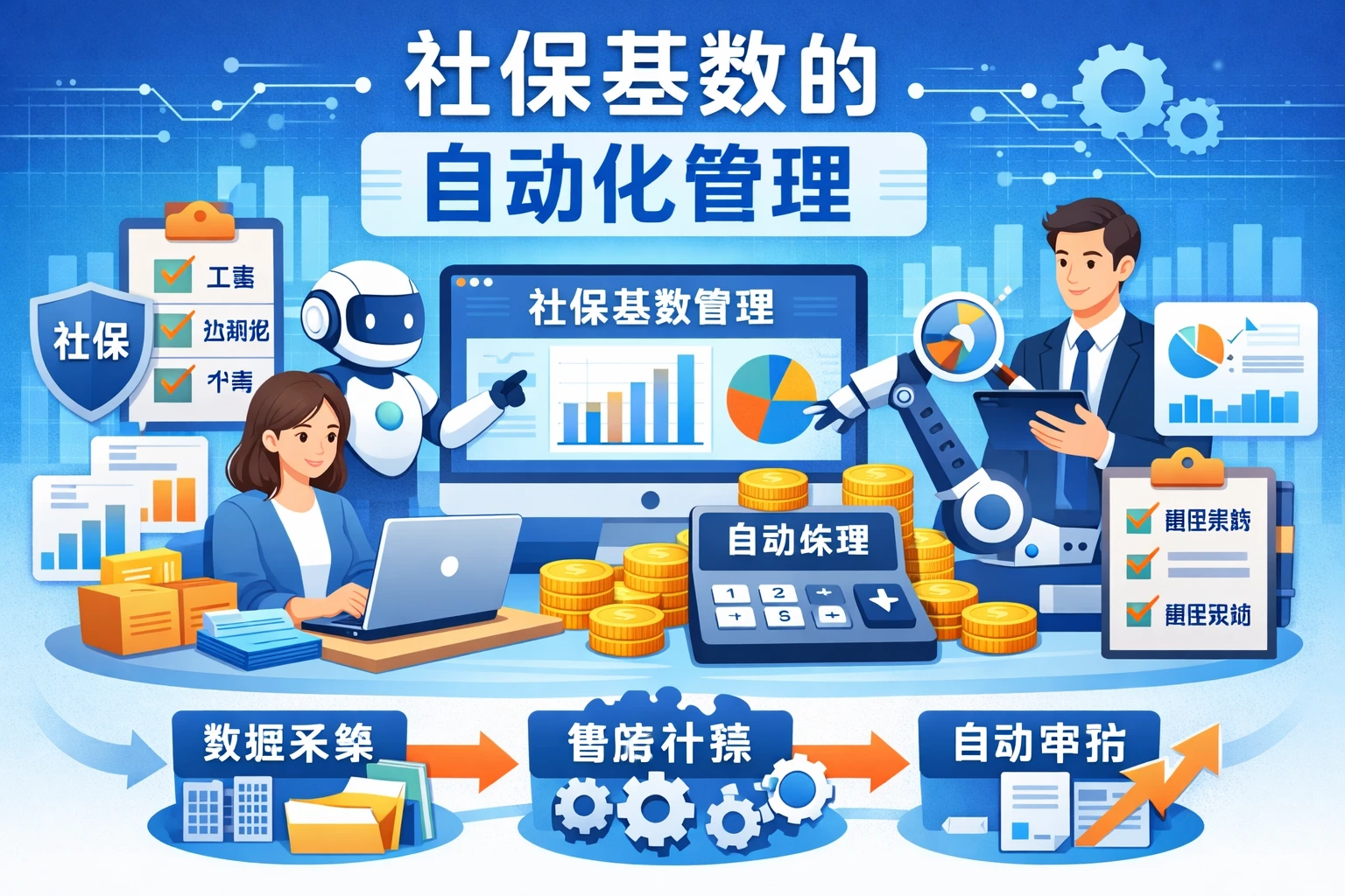 社保基数的自动化管理
