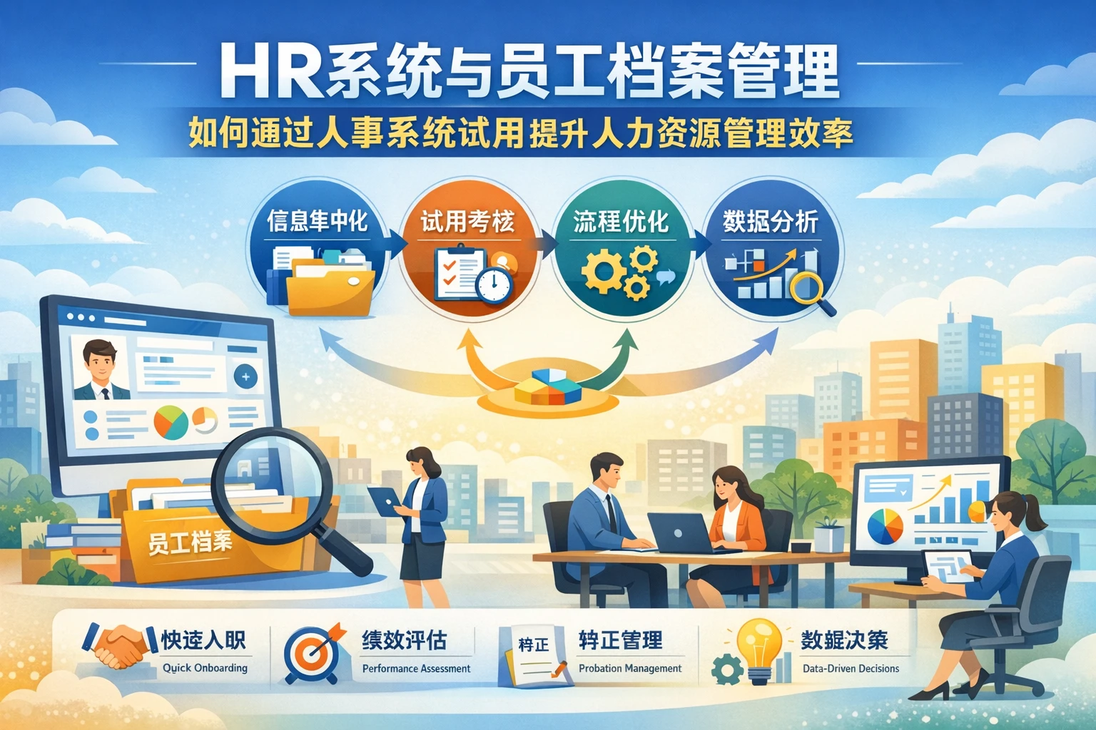 HR系统与员工档案管理:如何通过人事系统试用提升人力资源管理效率