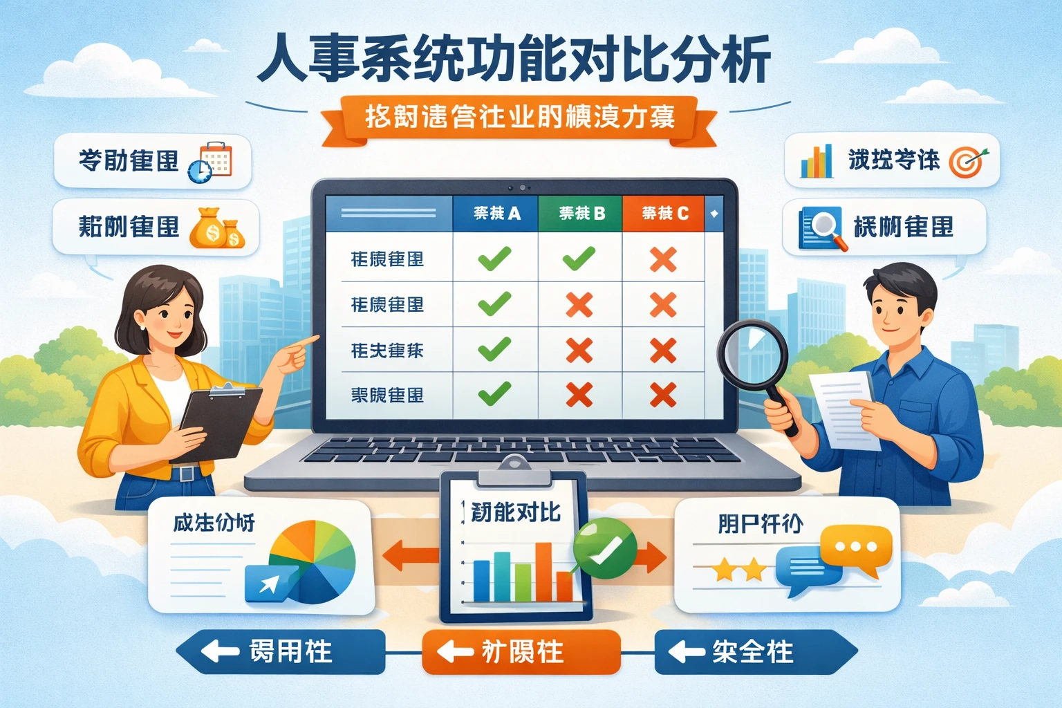 人事系统功能对比分析：找到适合企业的解决方案