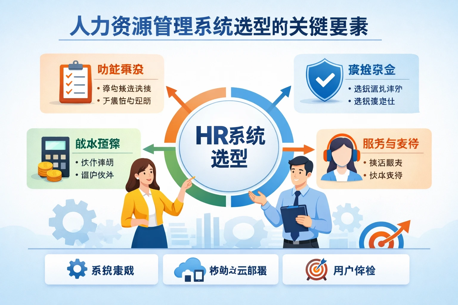 人力资源管理系统选型的关键要素