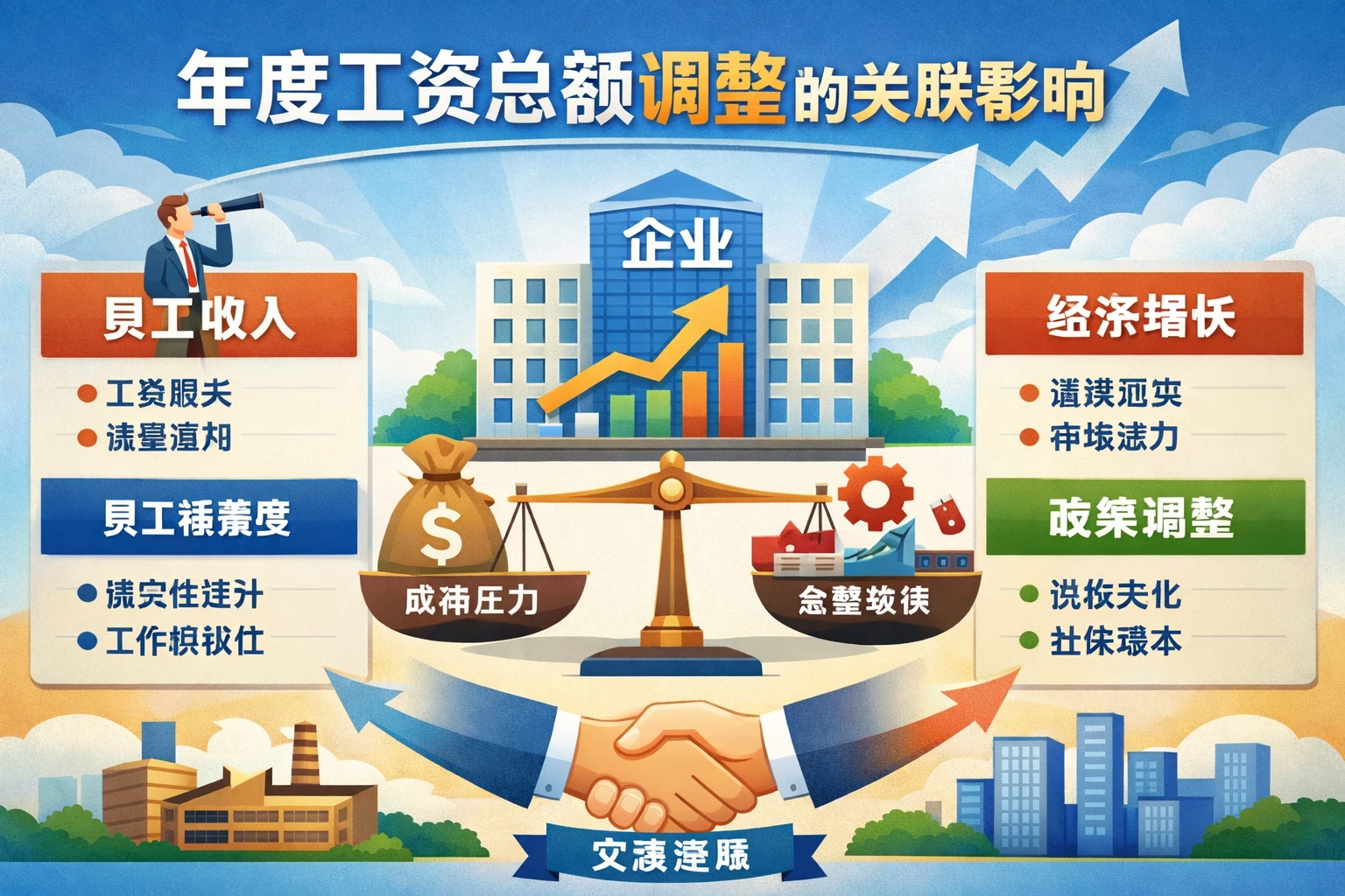 年度工资总额调整的关联影响