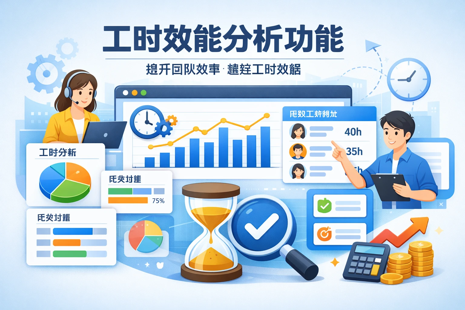 工时效能分析功能